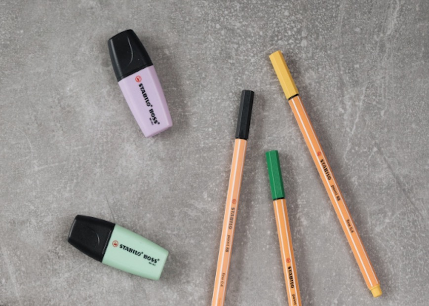 DOLLER Diář 12 horizontální nedatovaný / černý CZE