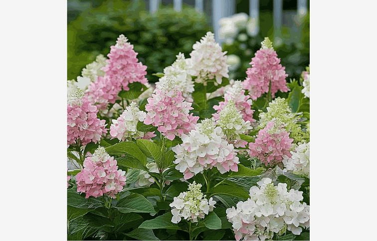 Hortenzia metlinatá Pinky Winky 40-50cm, kont. 5 l