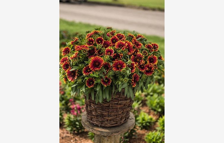 Kokarda osinatá SpinTop Orange Halo Imp. - Gaillardia, kont. 1 l