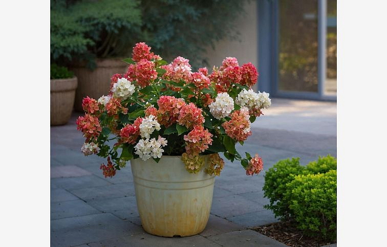 Hortenzia metlinatá Wims Red 20-30cm - Hydrangea paniculata kont. 2 l