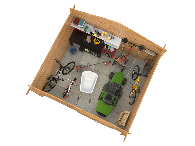 Zahradní domek VALENTINE 11,0 m²