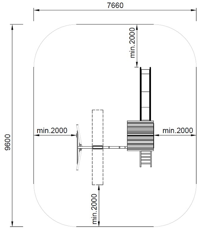 Dětské hřiště JESPER SET 2