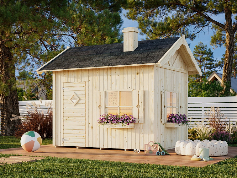 Dětský domek GRETE 3,7 m²