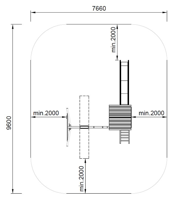 Dětské hřiště JESPER SET 3