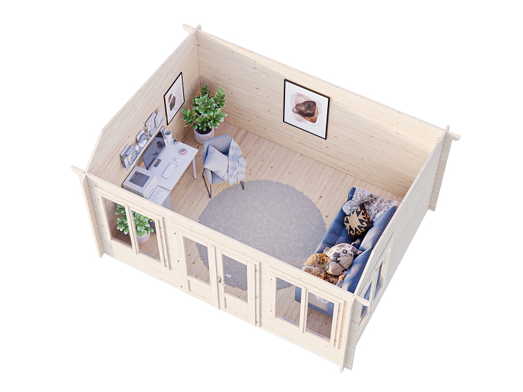 Zahradní domek CLAUDIA Pent 11,5 m² snížený