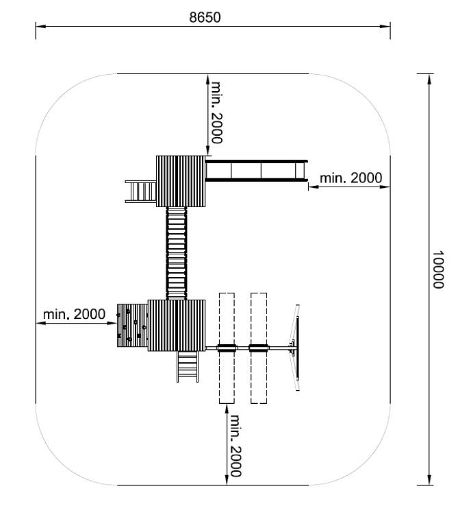 Dětské hřiště JESPER SET 1
