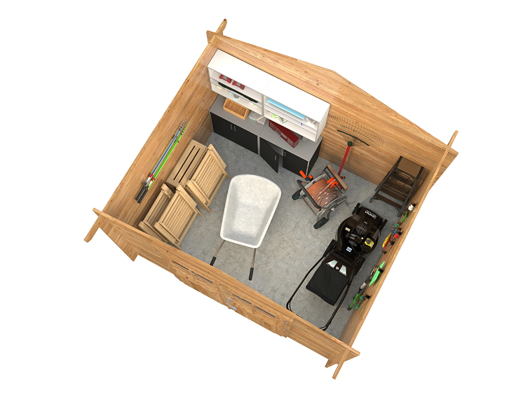 Zahradní domek VALENTINE 6,1 m²