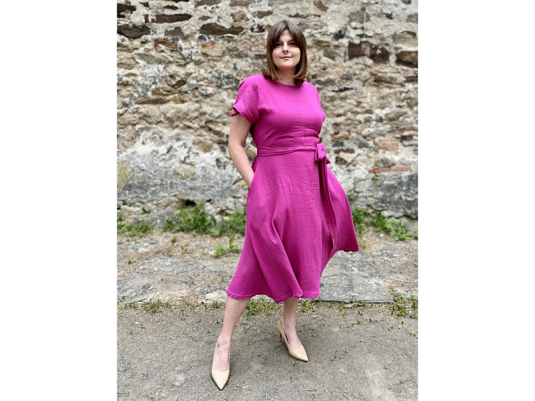 Mušelínové šaty Zahara