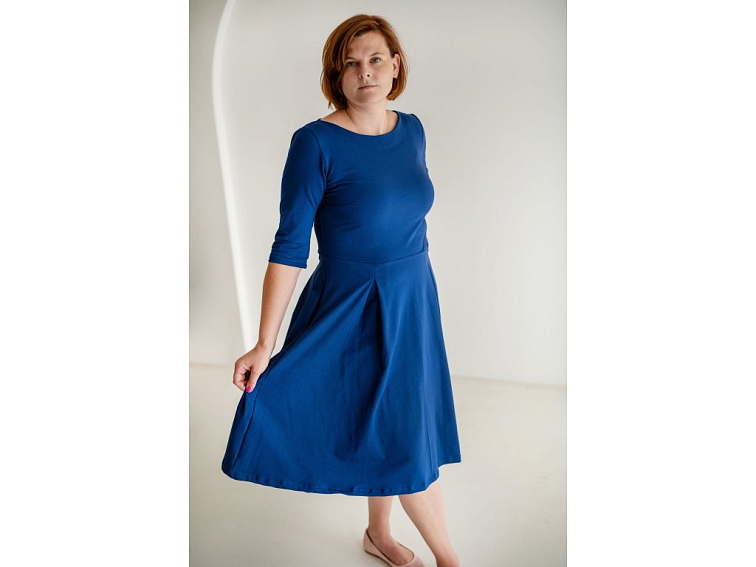 Šaty Bel pařížská modř