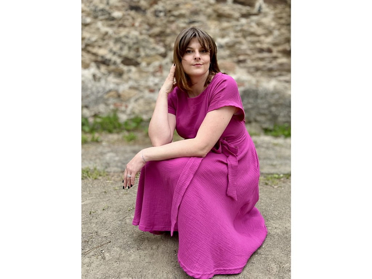 Mušelínové šaty Zahara