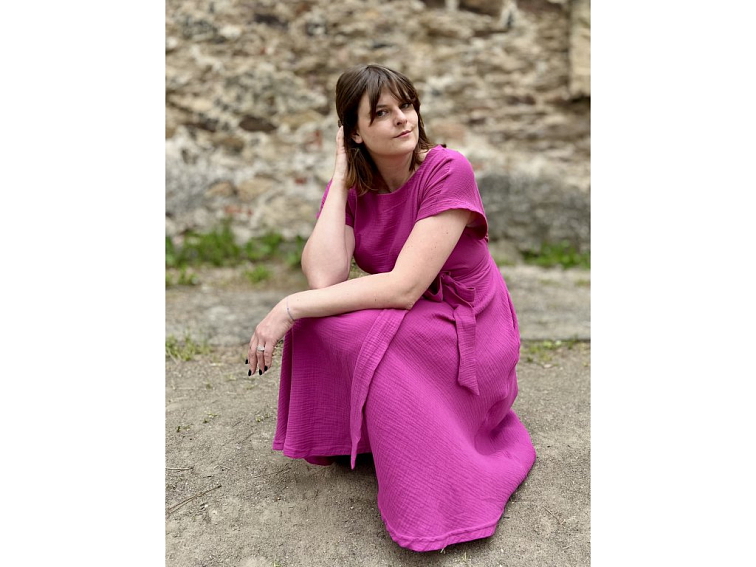 Mušelínové šaty Zahara