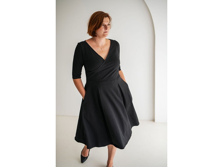 Šaty Adriana elegantní černá