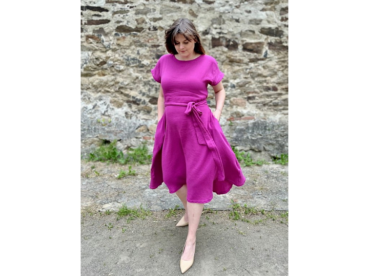 Mušelínové šaty Zahara