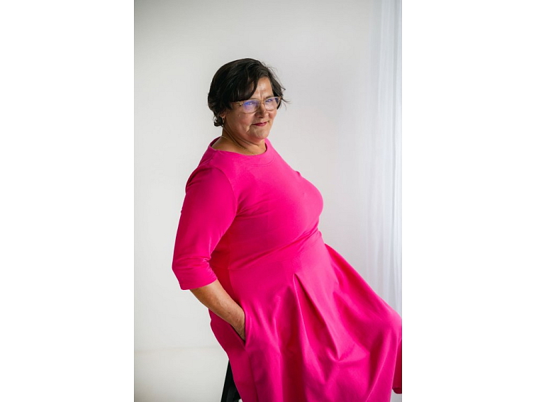 Šaty Bel hravá růžová