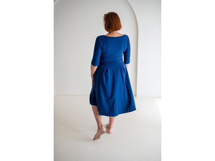 Šaty Bel pařížská modř