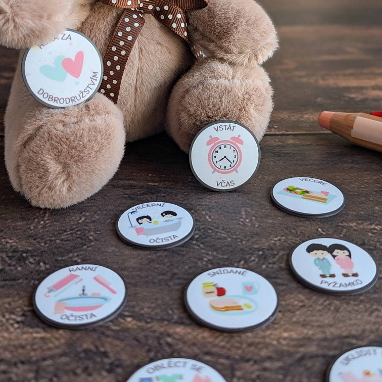 Sada můj den krok za krokem