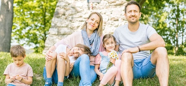 Měsíční magnetický rodinný kalendář - bílý