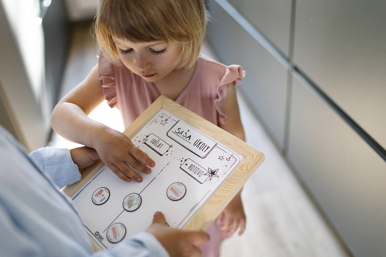 To-Do Tabulka - černobílá edice