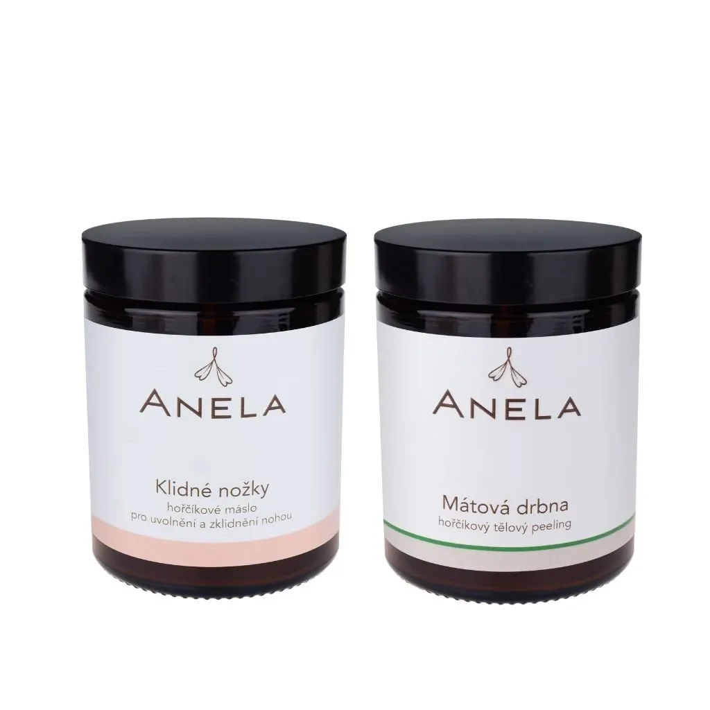 Set kosmetiky k péči o bolavé nohy: Hořčíkem ke zklidnění