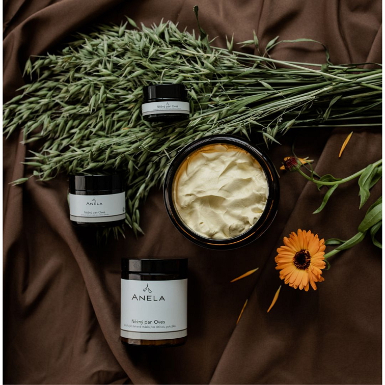 šlehané máslo Něžný pan oves