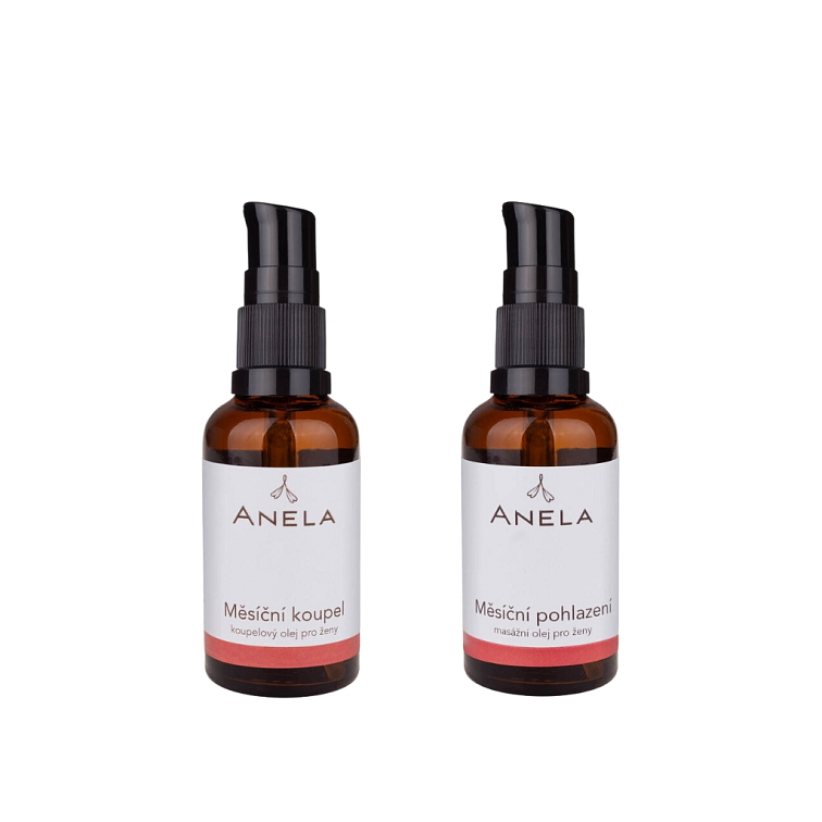 sada kosmetiky pro ženy s problematickou menstruací