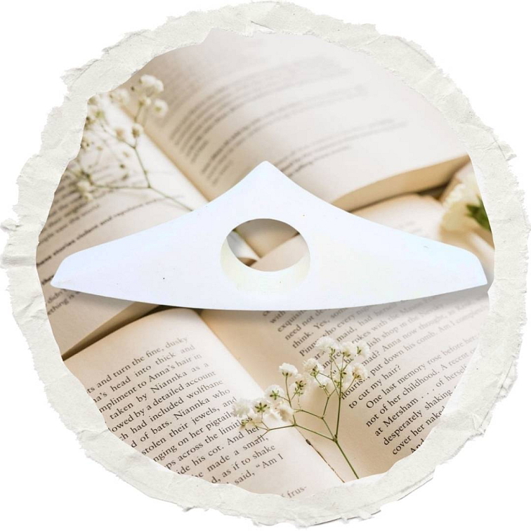 Palcovka velká na držení stránek