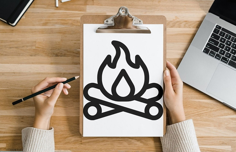 Táborák vykrajovátko