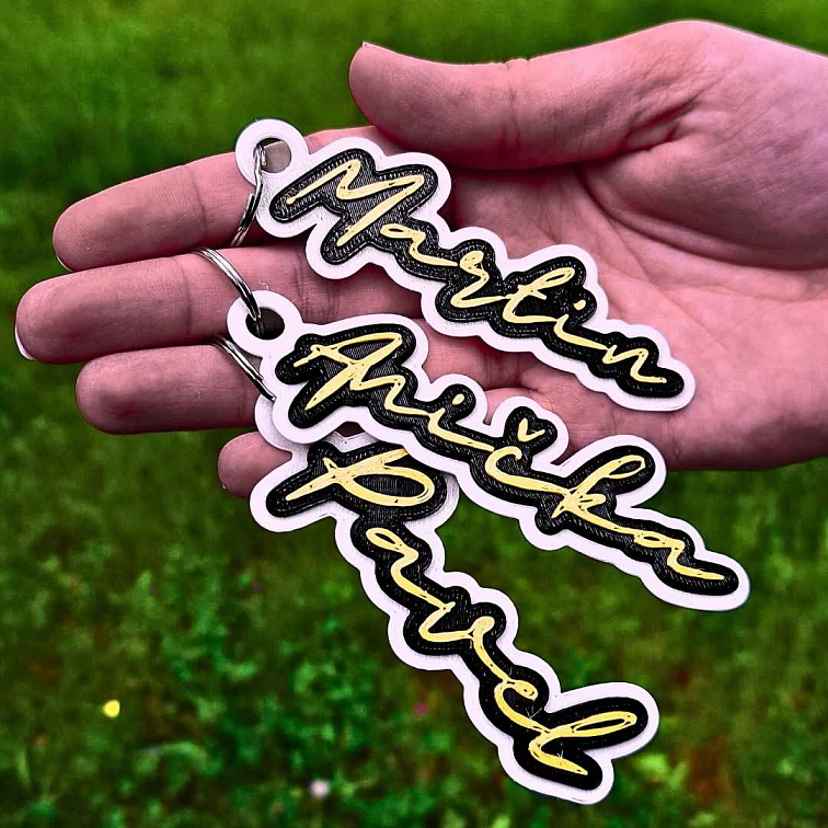 Personalisovaný přívěsek s vlastním jménem