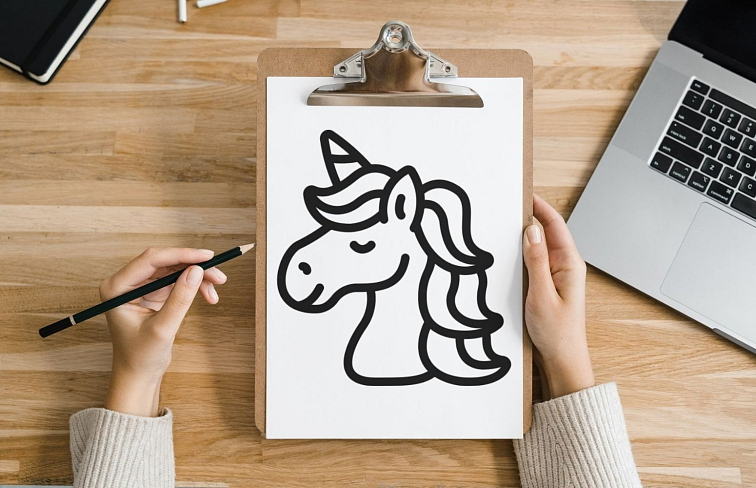 Jednorožec vykrajovátko