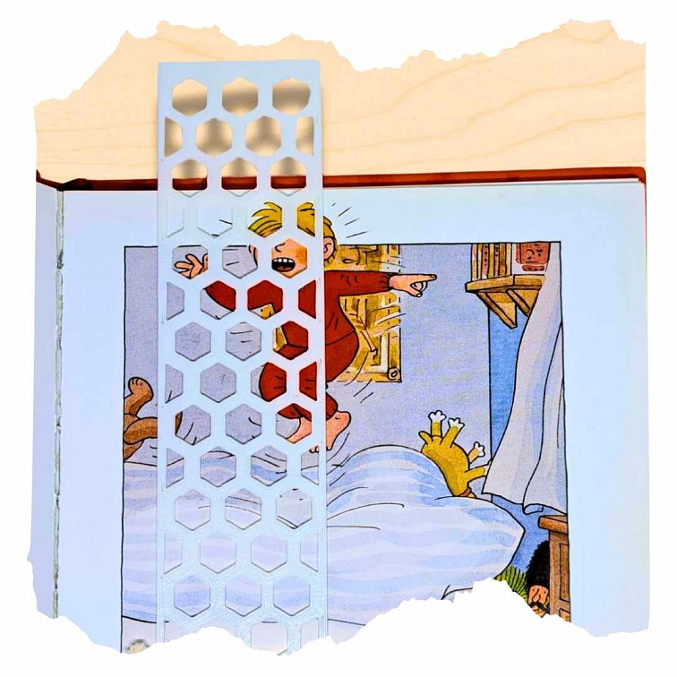 Hexagon 3D záložka