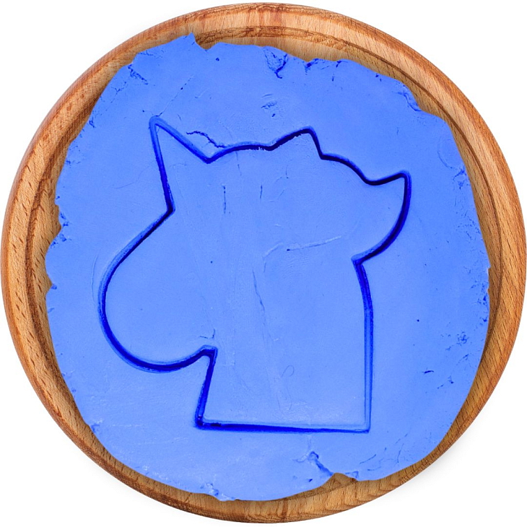 Hlava jednorožce vykrajovátko