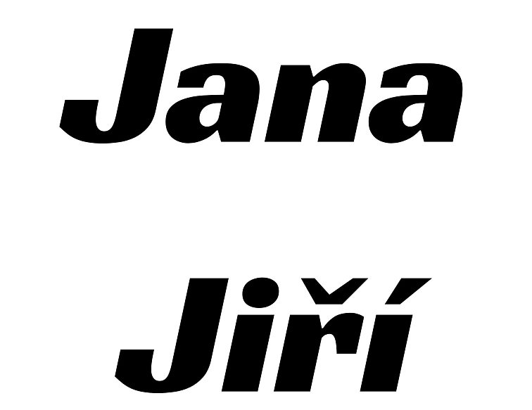 Personalisovaný přívěsek s vlastním jménem