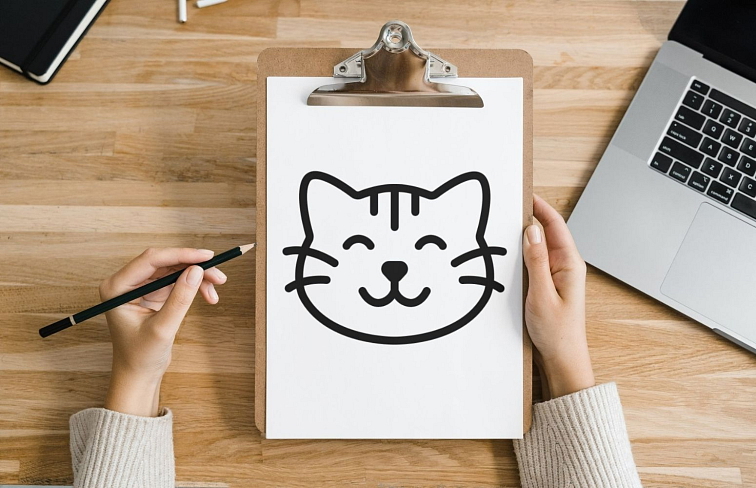 Kočka vykrajovátko