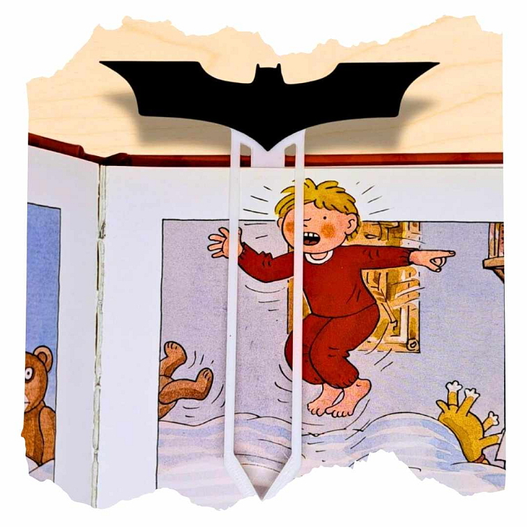 Netopýr 3D záložka