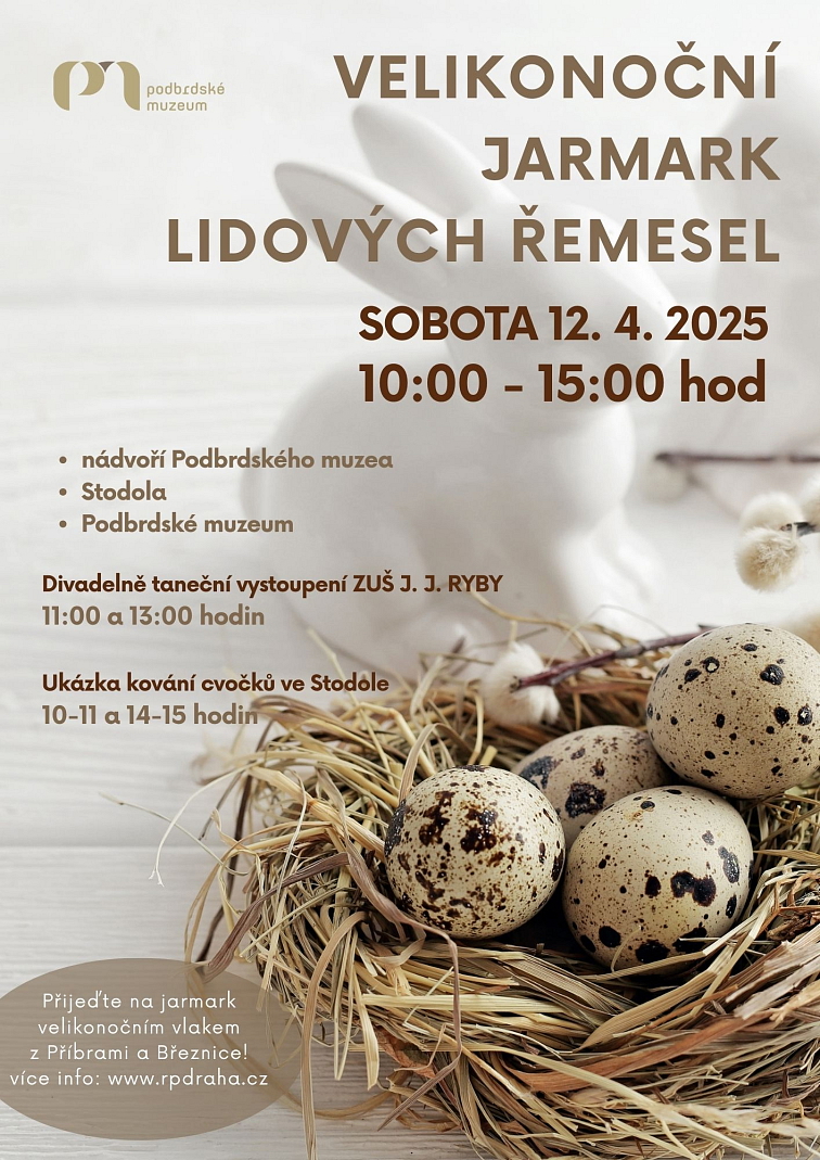 Přijďte v dubnu za námi do stánku na jarmarky a velikonoční slavnosti