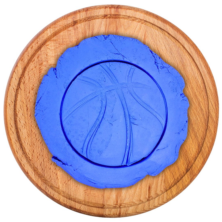 Basketbalový míč vykrajovátko