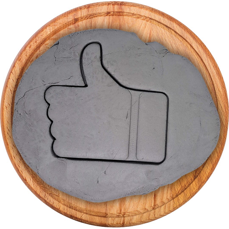 Palec nahoru vykrajovátko