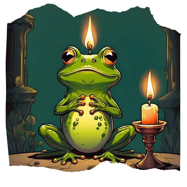 Žába svíčka