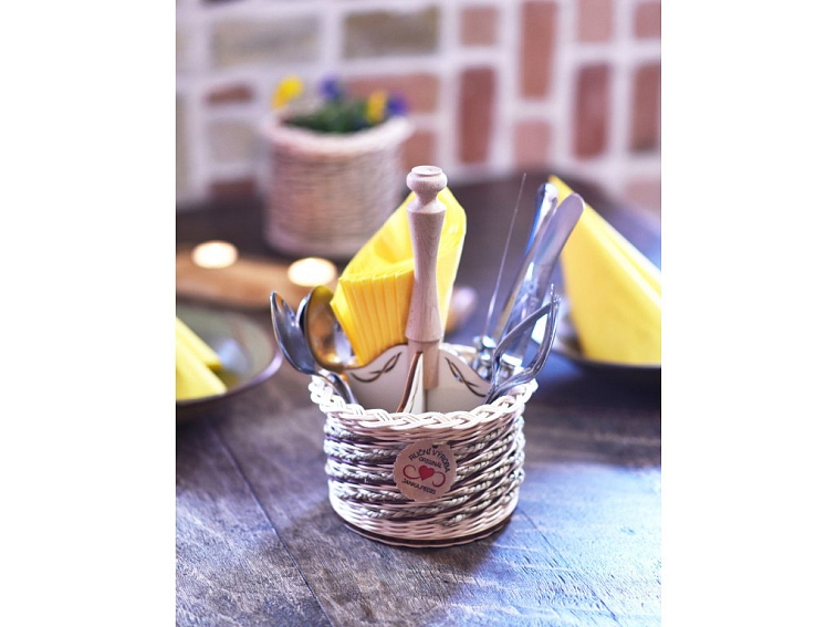 Košík na příbory- trojkombinace