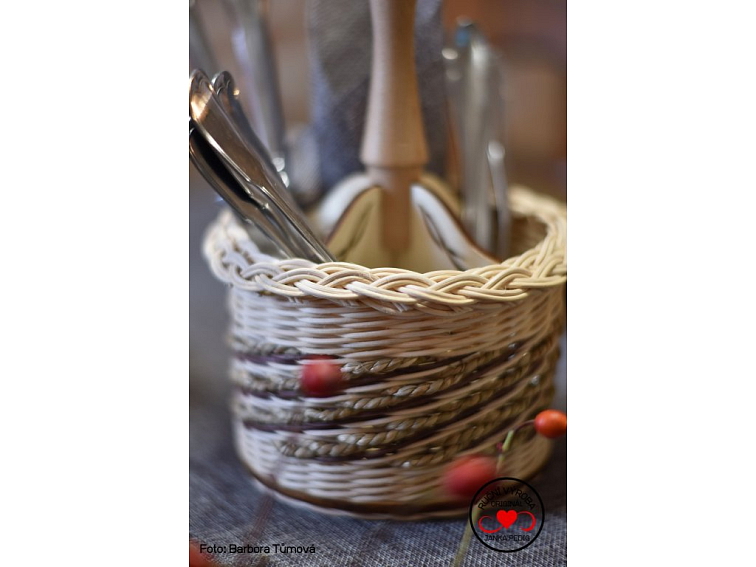 Košík na příbory- trojkombinace