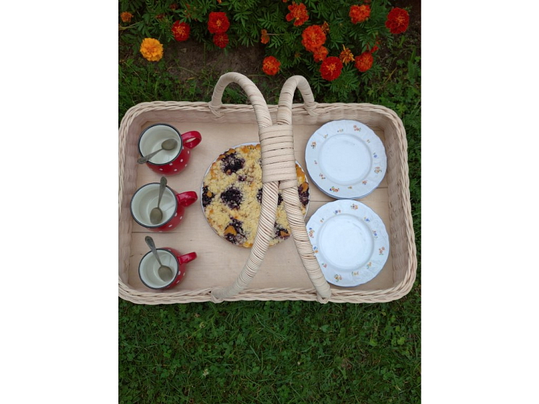 Velký podnos s uchy