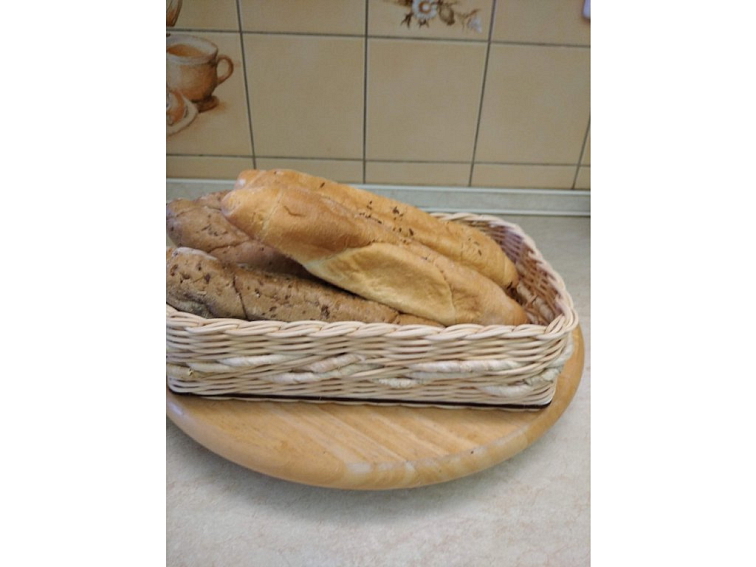 Košík na pečivo-kukuřice