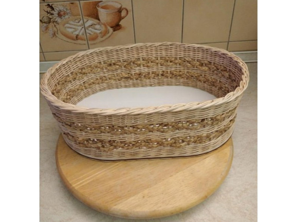 Košík na pečivo s košilkou