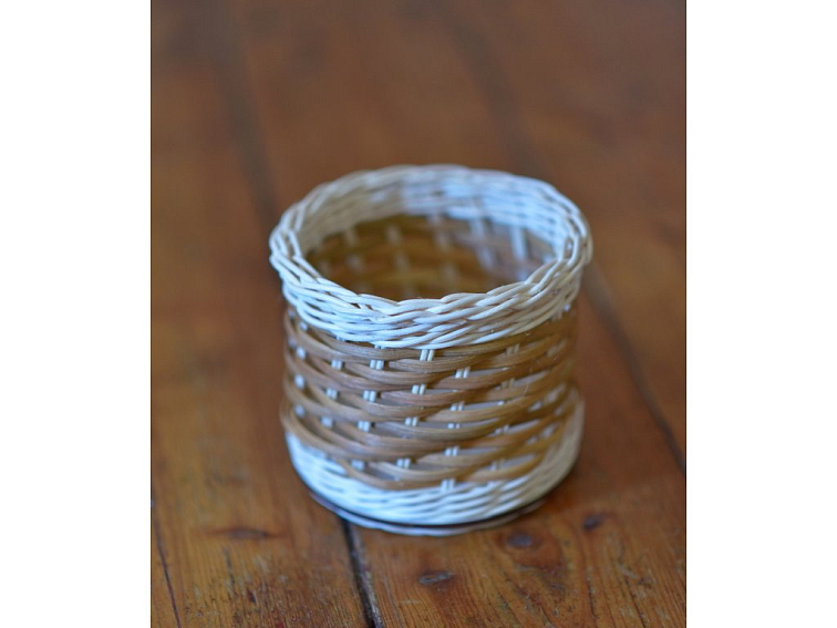 Květináč- sv.hnědá páska