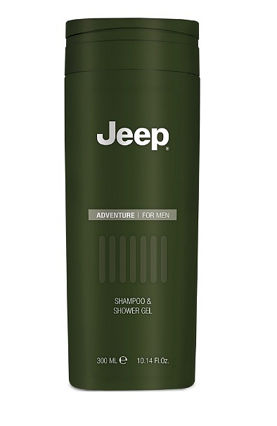 Sprchový gel a šampon Jeep řady Adventure 400ml