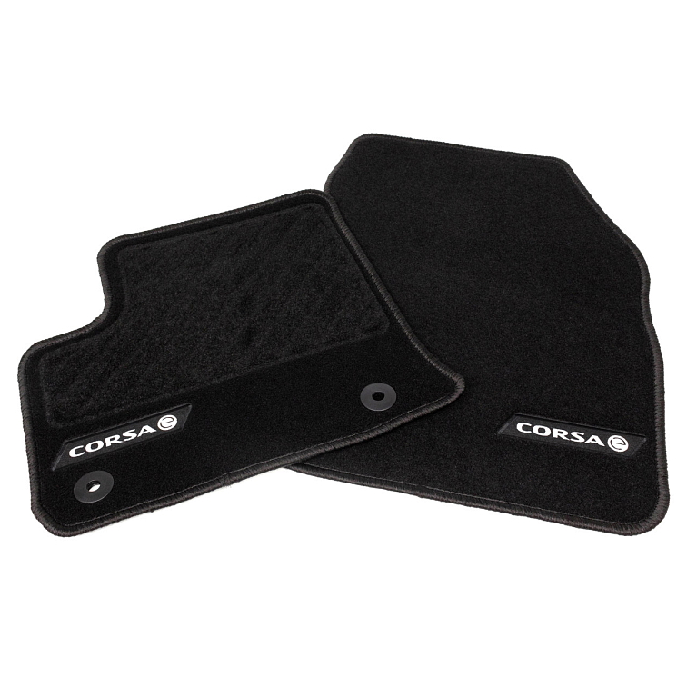 Látkové koberce Opel Corsa-e economy černé