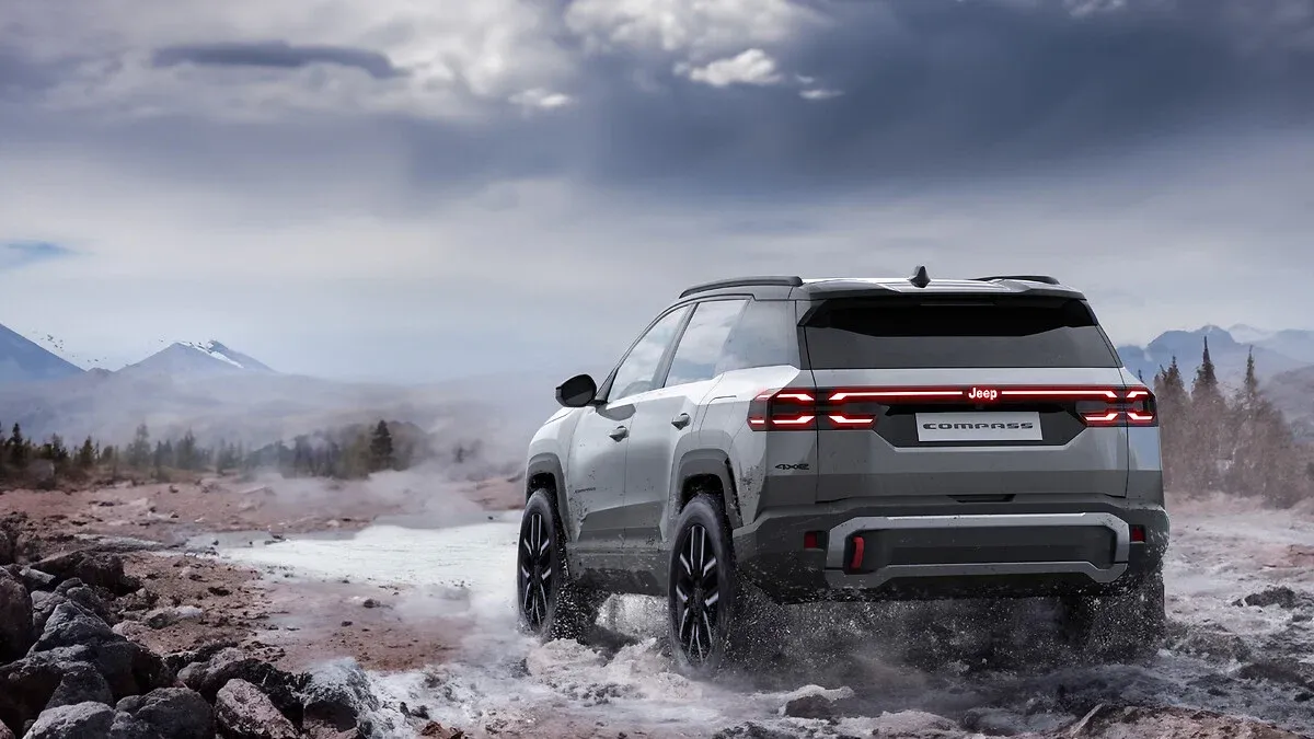 Jeep® Compass 4xe: Dobrodružství v novém pojetí. S nekompromisním interiérem a terénní silou s certifikací Trail Rated.