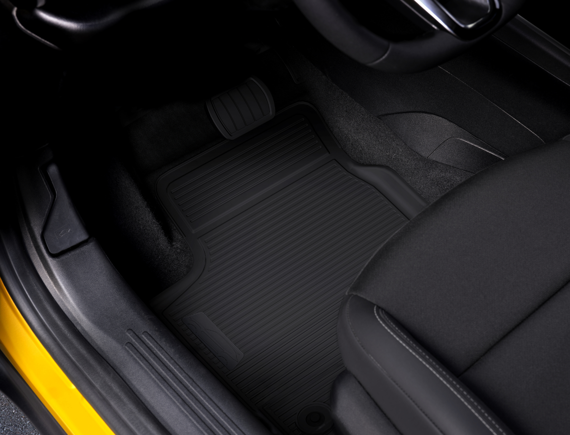 Gumové koberce Jeep Avenger - elektrický motor