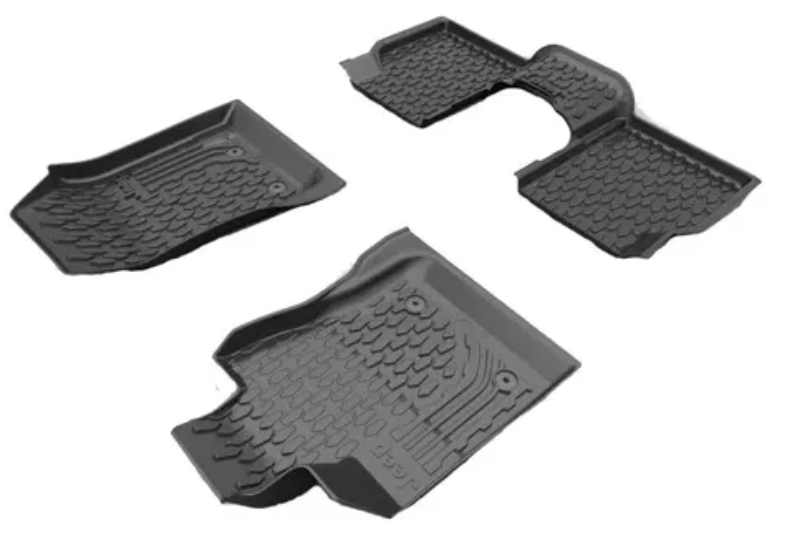 Gumové koberce Jeep Compass 2017- se zvýšenými okraji