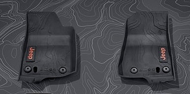 Gumové koberce Jeep Wrangler Jl 2018- 2dveřový